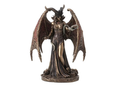 Lilith the First Woman of Adam She-devil Cold Cast Bronze & Resin Statue