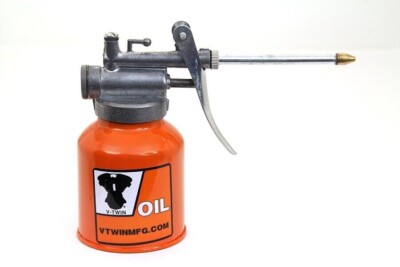 Metal Squirt Oil Can fits Harley-Davidson 16-0565