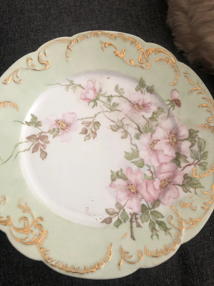 Platos de cena R.C Royal Louis XIV 2 piezas 9,5 pulgadas Foto 3 de 4