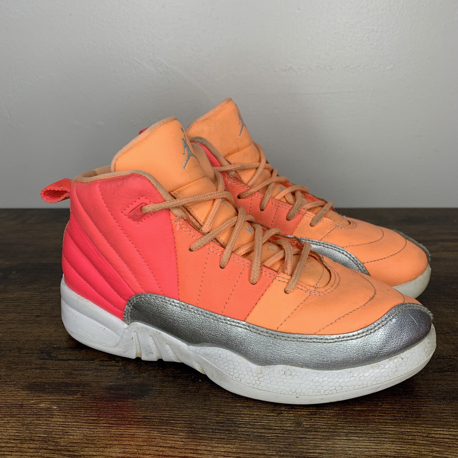 Nike Jordan XII 12 Retro Sunrise Racer 