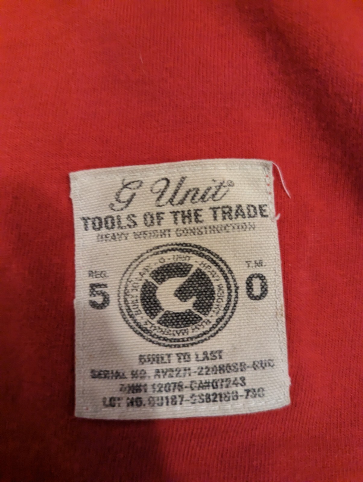 Red G-Unit Rolling Thunder Flat lands Casual T Sh… - image 2