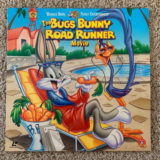 The Bugs Bunny Road Runner Movie Laserdisc ULTRA RARE LATE RELEASE