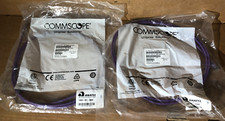 Commscope Uniprise CAT6 6ft Purple Patch Cords UNC6-VL-2M CAT 6 Lot of 2