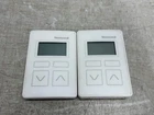 Honeywell TR42 Thermostat LCD Temperature Wall Module Lot of 2 Used