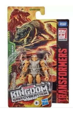 Transformers WFC Kingdom RATTRAP Beast Wars! Biocombat! SCHACHTEL RUINIERT