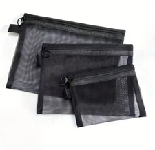 3er Kulturbeutel Mesh Kosmetik Reise Tasche m...