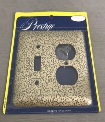 NEW Mulberry Wall Switch Plate Cover Gold Black Swirl Light Outlet Toggle Duplex