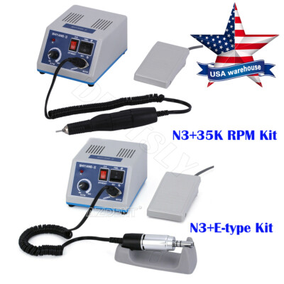 Dental Lab Marathon Micromotor Pulido 35K RPM Joyas de pieza de mano E-type