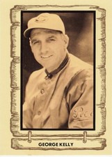 GEORGE KELLY 1981 BASEBALL LEGENDS CRAMER SPORTS #62