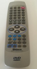 Shinco DVD Video Remote Control RC-280H With Chinese Label Text Tested & Working