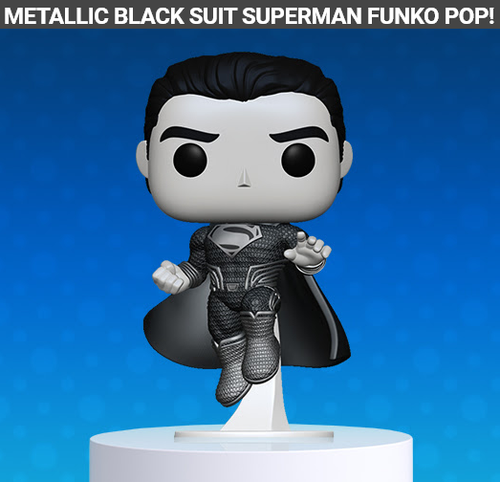 METALLIC SUPERMAN FUNKO POP 