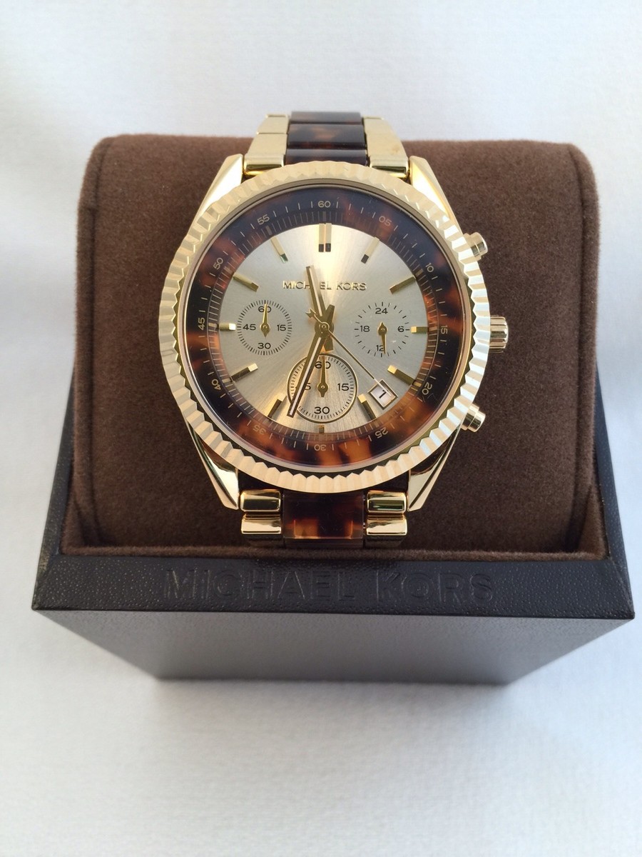 Michael Kors Tortoise/Gold Watch Michael Kors Women main image 4