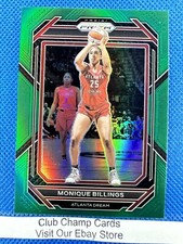 2023 #62 Monique Billings WNBA Panini Prizm Basketball Green Prizm Dream