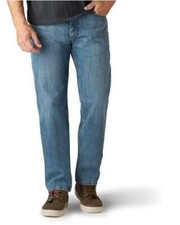 Lee Regular Fit Straight Leg Jeans 40x30 Medium Wash — listing 6