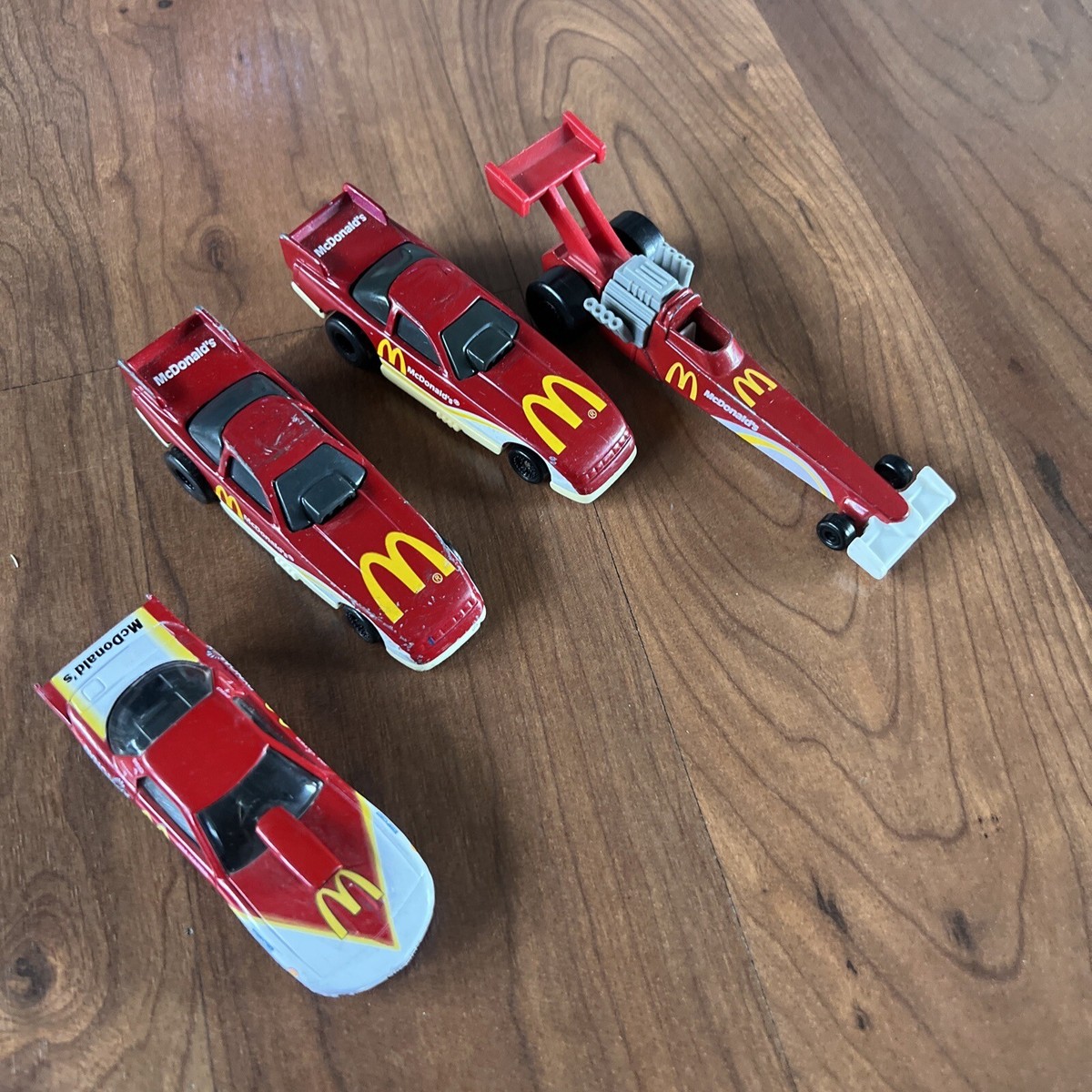 Vintage 1990s McDonald's Happy Meal Toys Hot Wheels Cars Mattel