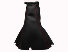 CHEVROLET LACETTI (2005-2012) Schaltknaufabdeckung Leder - Nähte in Rot