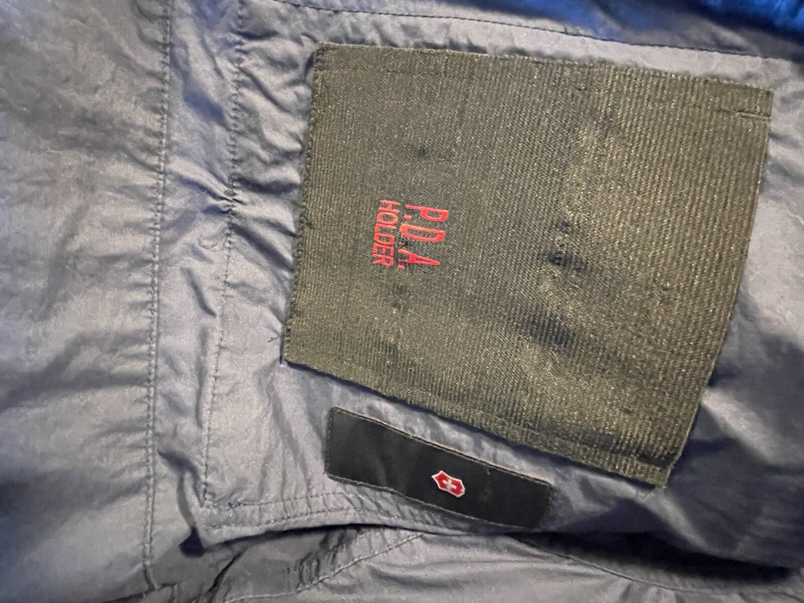 Victorinox Mens Packable Rain Jacket Coat Size L.