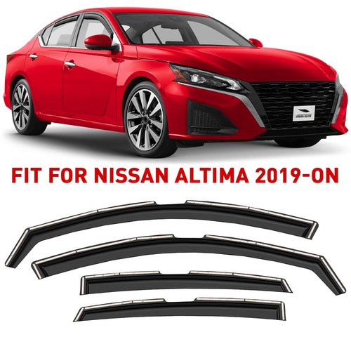 Side Window Deflectors In-Channel Window Rain Guards Fit For Chevy Silverado Gmc Sierra 1500 2019 2025 Crew Cab Extra 388676 - Foto 6