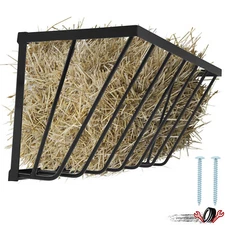 Wall Mounted Horse Feed Bucket Hay Feeder Rack for Goat&sheep Livestock Feeder