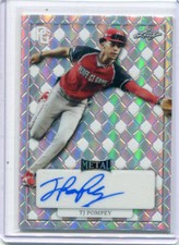 2022 Leaf Perfect Game All American Autographs Silver TJ Pompey Auto