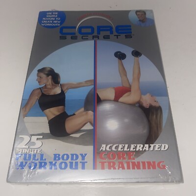 Gunnar Petersons Core Secrets DVD Full Body Workout & Accelerated Core Training