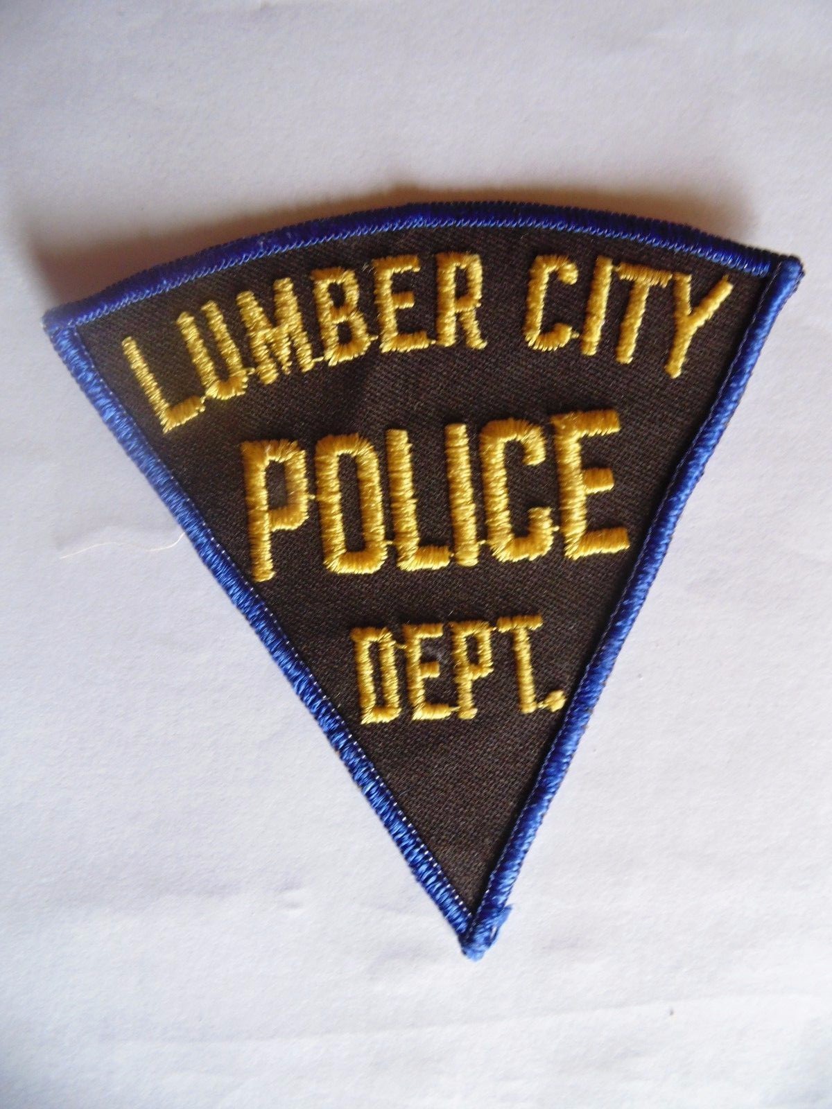 INSIGNE ANCIEN POLICE USA LUMBER CITY POLICE DEPT. eBay