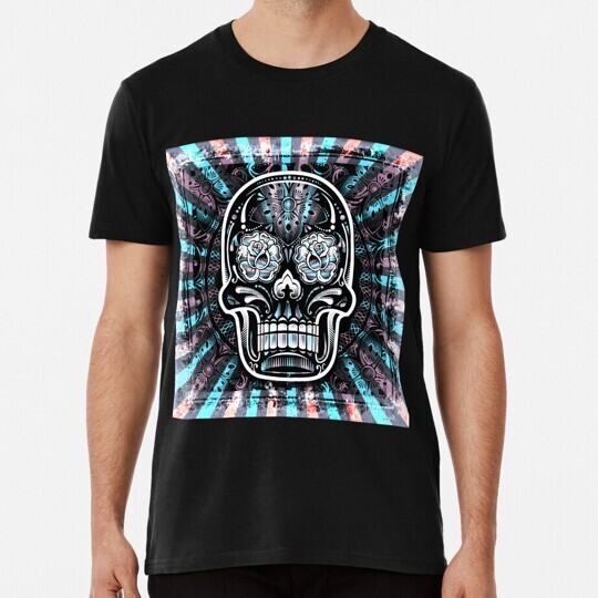 Day Of The Dead Cotton Candy Size S to 5XL Made in the USA T-Shirt