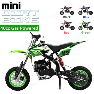 Mini Dirt Bike Hyper Pour Enfant - Bleu/Noir - Pour Pièces (Ne Fonctionne Pas)