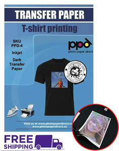 ppd transfer paper dark