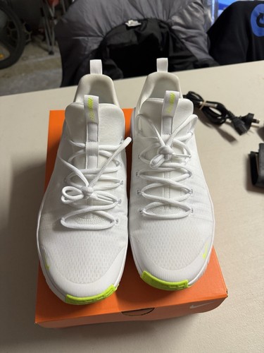 Men’s 11.5 Us Nike Metcon 6 White And Yellow - Picture 5 of 6