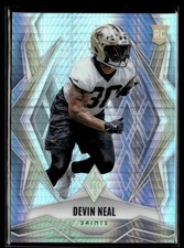 2025 Panini Phoenix Football Silver Hyper #207 Devin Neal Rookie RC