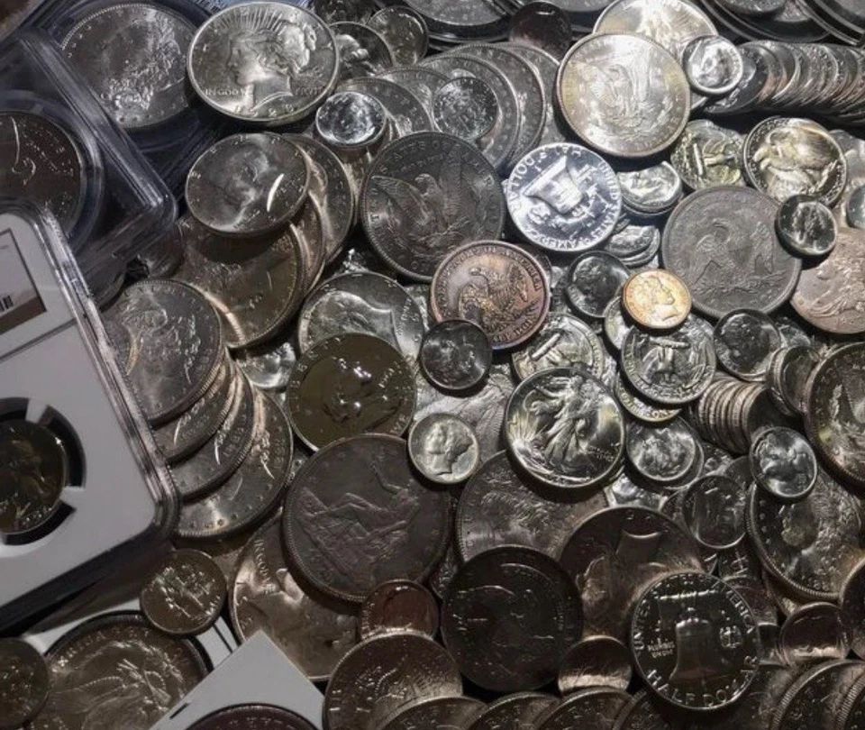 1924-D FH SOLID+ GEM BU MS STANDING LIBERTY QUARTER DC252 FROM HOARD - Image 3 of 3