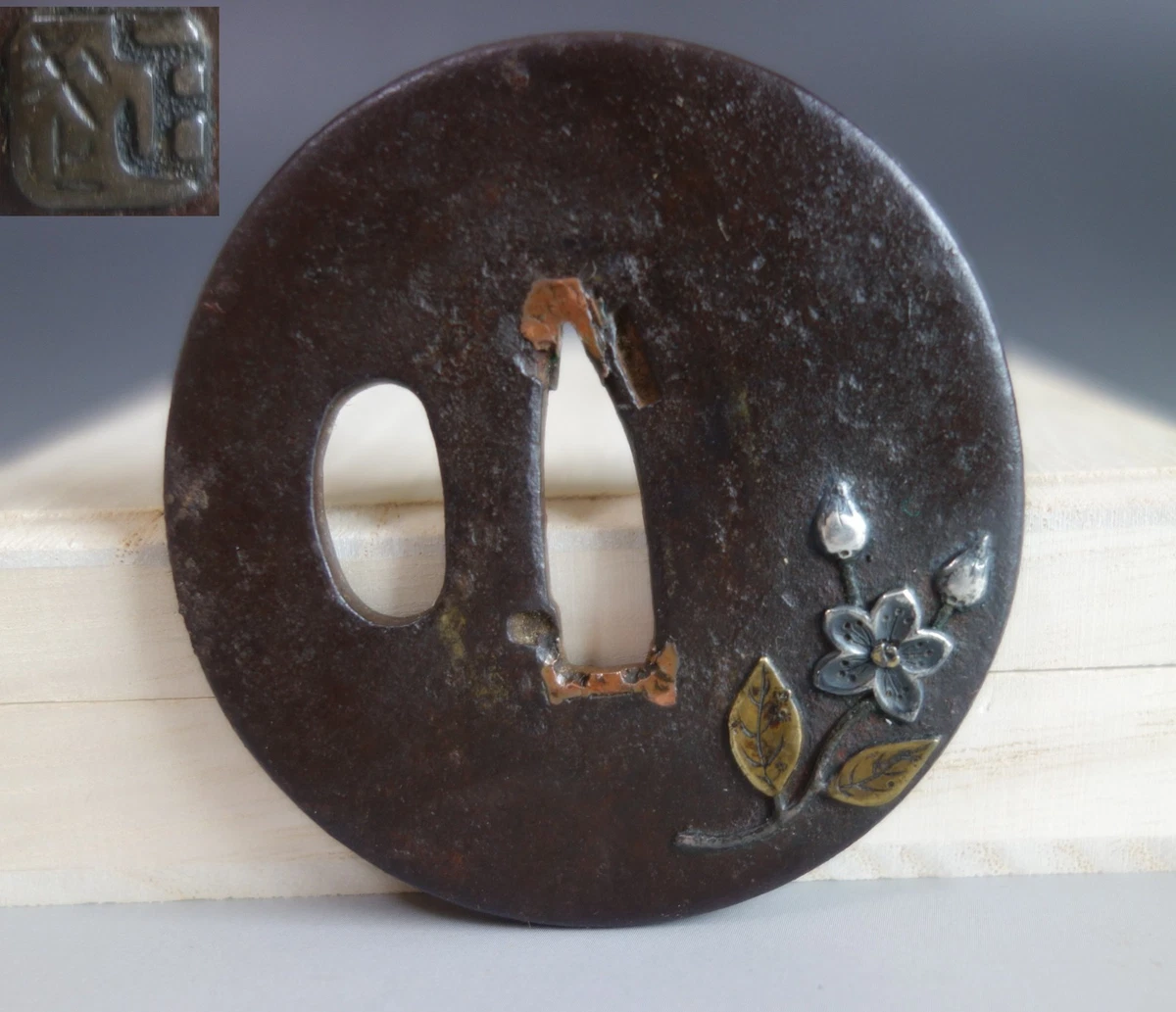 Iron 主1850-1899 年日本刀镡| eBay