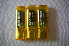 Micro Center 128GB USB 3.0 Flash Drive Yellow Removable USB Lot of 3