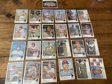 1973 Topps Houston Astros Team Set EX