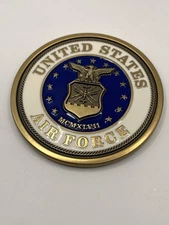 Batesville Life Stories US Air Force Enamel Funeral Magnetic Casket Medallion