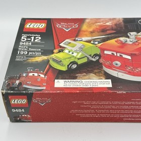 NEW SEALED LEGO Cars 9484 Red&rsquo;s Water Rescue Disney Pixar 2012 Fire Truck Engine