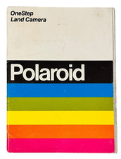 OneStep Land Camera Polaroid User Guide Vintage Photography Manual Instructions