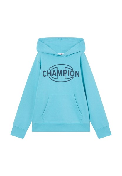 Champion Legacy Jungen Graphic Hoodie S Hellblau Kapuzenpullover Jungenmode-image