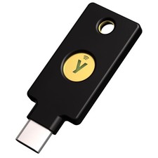 - YubiKey 5C NFC - Multi-Factor authentication MFA Security Key and passkey...