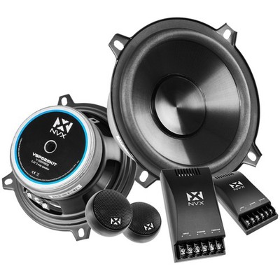 NVX VSP525KIT 750W Peak (250W RMS) 5.25'' V-Series 2-Way Component Speakers