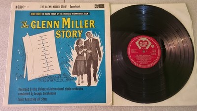 The Glenn Miller Story - soundtrack - Louis Armstrong All Stars - Mono *NrMINT