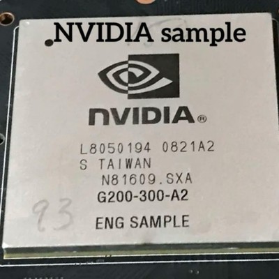 NVIDIA G200-300-A2 Engineering Sample Graphics Card Good