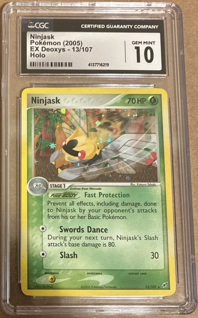 Pokémon TCG Professional Sports Authenticator (PSA) EX Deoxys
