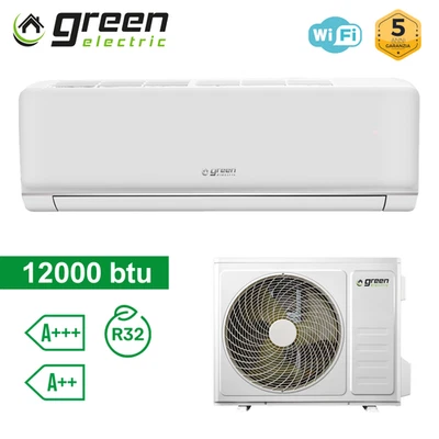 GREEN ELECTRIC / ARGOCLIMA Climatiseur mono 3,5 kW 12000 Btu WiFi R32 A++/A+ Green Electric PLUS