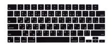 HRH Arabic Language Silicone Keyboard Cover Skin for MacBook 2026 Neo 13" A18...