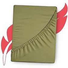  Premium 1000-Thread-Count Egyptian Cotton Full Fitted Full - Fitted Sage Green