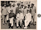 WW2 WWII American US Army Military Press Photo FDR / MacArthur / Nimitz 1944