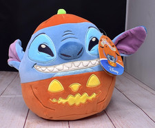 Squishmallow Disney Stich in a Pumpkin 8" Halloween NEW Plush