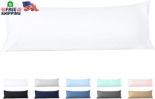 Body Pillow Cover 20X60 Body Pillow Case 100 Egyptian Cotton 600 Thread Count S